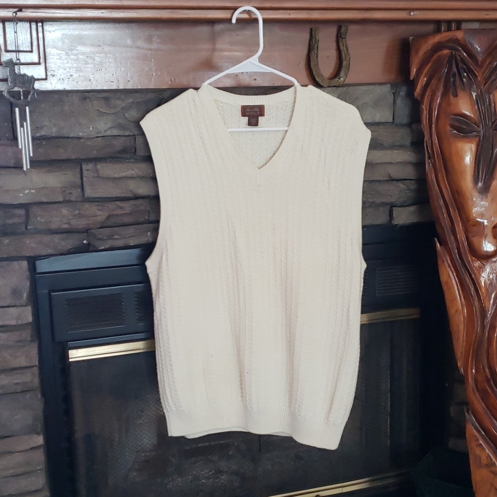 Tasso Elba Grandpa sweater vest.